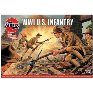 Airfix WW1 U.S Infantry 1:76 Scale - A00729V