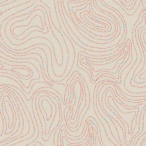 Art Gallery Fabrics Art District Fusion 100% Cotton Poplin Fabric Waves of Echo