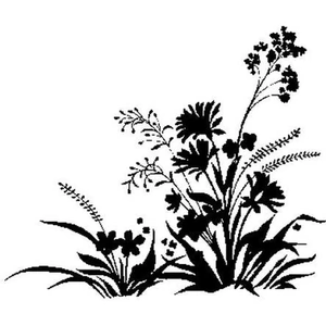 Art Stamps Meadow Silhouette