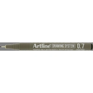Artline EK237 0.7 Drawing Pen Black Sold in boxes of 12s