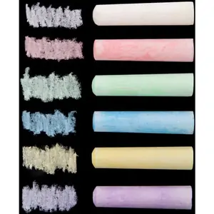 Baker Ross Jumbo Chalk Value Pack (Tub of 50) Drawing 8 assorted colours