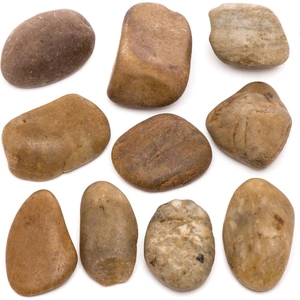 View product details for the Painting Stones - 8-10 Stones Per Pack. Rustic Craft Supplies. Various Shapes. 7 cm