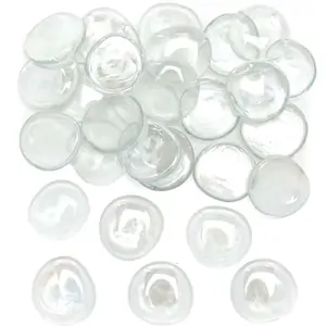 Baker Ross Glass Painting Stones (Pack of 40) Personalise & Decorate, Natural Craft Supplies