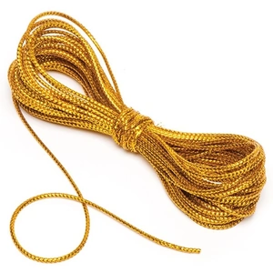 View product details for the Gold Cord - 10m length of gold hanging cord for hanging decorations or bead craft