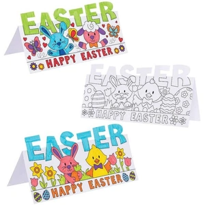 View product details for the Easter Colour-in Pop-up Cards (Pack of 10)