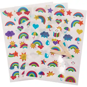 Baker Ross Rainbow Transfers (Pack of 120) Stickers
