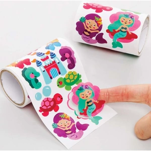 View product details for the Mermaid Sticker Rolls Value Pack (Pack of 600)