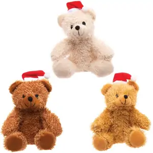 Baker Ross Christmas Bear Bean Pals (Pack of 3) Christmas Toys