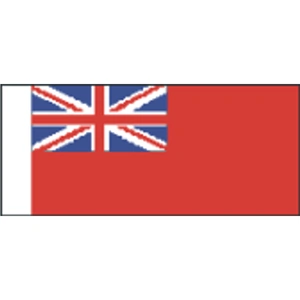 Becc Flags Modern Red Ensign 1864 - Present Day