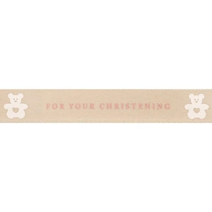 Berisfords For Your Christening Ribbon