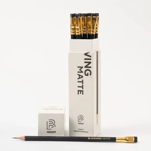 View product details for the Palomino Blackwing Matte - Soft Graphite Pencils - Set of 12