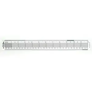 Blundell Harling Graphic Ruler 12inch