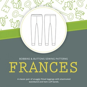 View product details for the Bobbins & Buttons Sewing Pattern Frances Leggings