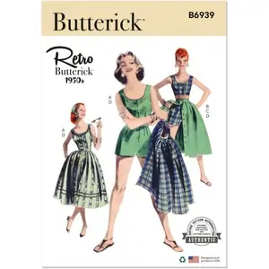 Butterick Paper Sewing Pattern 6939