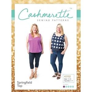 Cashmerette Paper Sewing Pattern Springfield Top