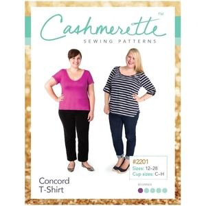 Cashmerette Sewing Pattern Concord T Shirt Top