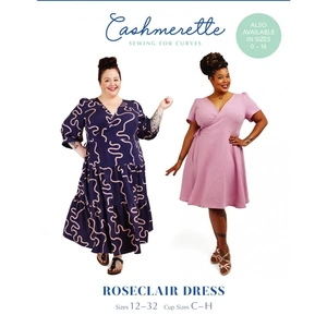 Cashmerette Sewing Pattern Roseclair Dress