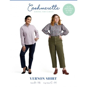 Cashmerette Paper Sewing Pattern Vernon Shirt