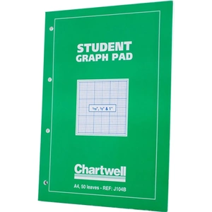 Chartwell Student Graph Pad A3 Imperial 0.1inch, 0.5inch and 1inch