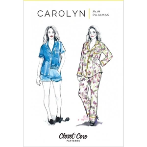 Closet Core Patterns Sewing Pattern Carolyn Pajamas