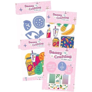 Craft Stash Sassy Crafting Feeling Fruity Detail Die Stickers Ephemera & Washi Tape Bundle