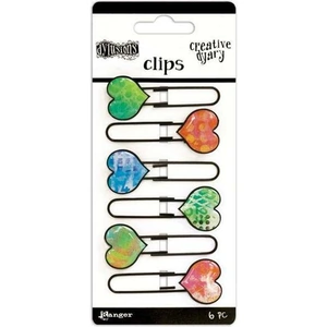 Craft Stash Ranger Dylusions Creative Dyary Clips by Dyan Reaveley | Pack of 6