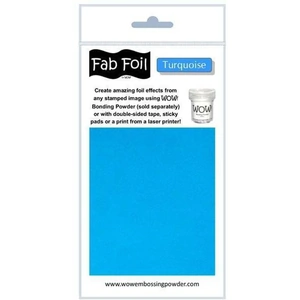 Craft Stash WOW! Fab Foil Turquoise | 10cm x 1m