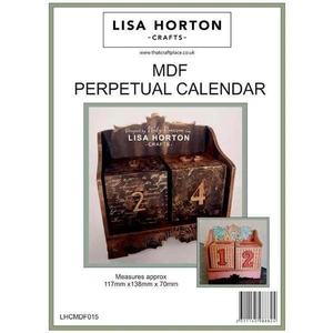 Craft Stash Lisa Horton Crafts MDF Perpetual Calendar