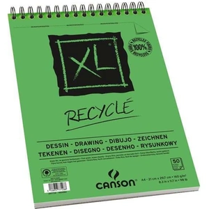 Craft Stash Canson A4 XL Spiral Recycled Drawing Pad 160gsm | 50 Sheets