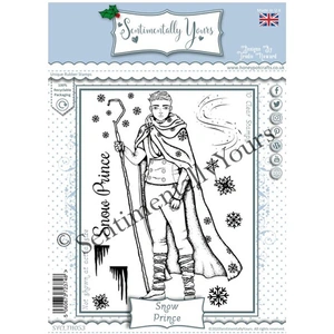 Craft Stash Phill Martin Sentimentally Yours A6 Stamp Set Snow Prince by Trudie Howard | Set of 9