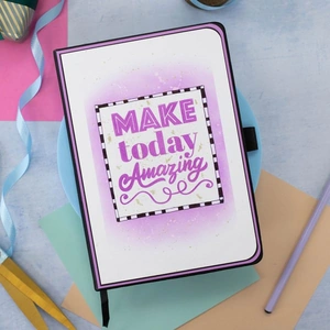 Crafter's Companion Crafters Companion Mindfulness Quotes Clear Acrylic Stamp - Make Today Amazing