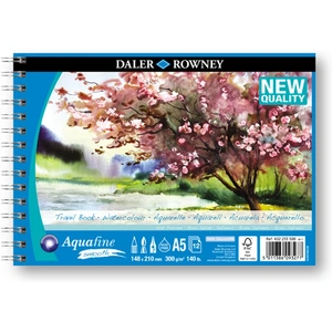Daler-Rowney Aquafine Watercolour Smooth Travelbook A5