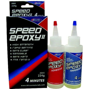 Deluxe Materials 4 Minute Speed Epoxy - 4 Minute Epoxy 224g Bottle - AD65