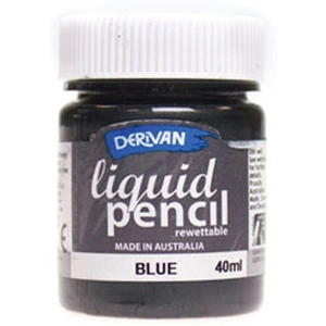 Derivan Liquid Pencil Rewettable Blue