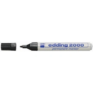 View product details for the Edding 2000 Bullet Tip Permanent Marker Black