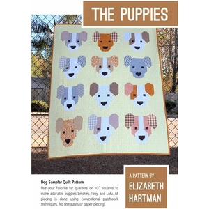 Elizabeth Hartman Quilting Pattern Puppies Quilt