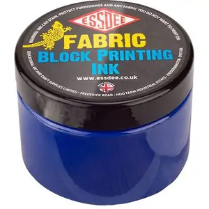 Essdee Fabric Block Printing Ink 150ml Blue