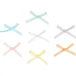 Go Craft Distribution Personal Impressions Pastels Ribbon Bow Collection, 3 mm