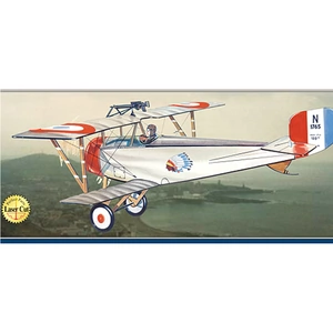 Guillows 1/12 Scale Nieuport Ii Balsa Model Kit