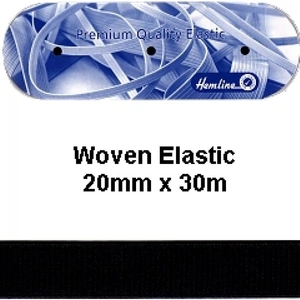 View product details for the Hemline Flat Woven Elastic