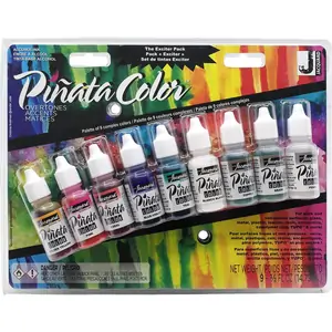 Jacquard Pinata Overtones Alcohol Ink Exciter Pack of 9