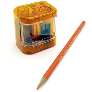 Jakar Mini Battery Operated Pencil Sharpener Single Hole 5157