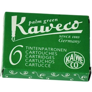 Kaweco Short Ink Cartridges - Palm Green - Set of Six