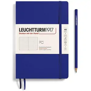 Leuchtturm1917 Softcover A5 Medium Notebook - Dotted - Ink