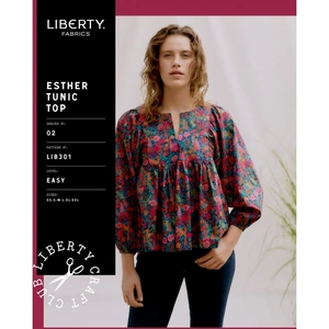 Liberty London Paper Sewing Pattern Esther Tunic Top