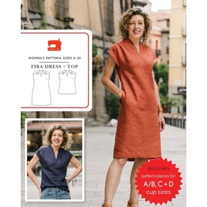 Liesl + Co Paper Sewing Pattern Fira Dress & Top