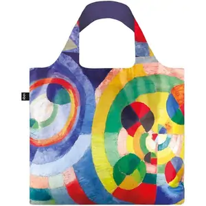 LOQI Shopping Bag - Robert Delaunay Circular Forms Recycled Bag