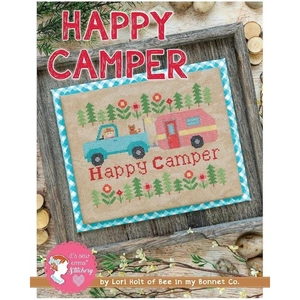 Lori Holt Cross Stitch Pattern Happy Camper