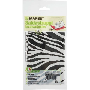 Marbet Iron On Mending Fabric Zebra Print