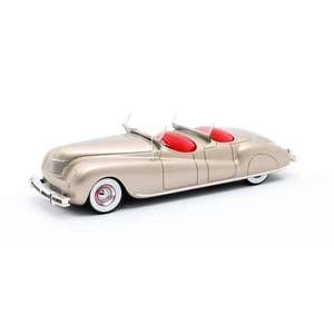 View product details for the Chrysler Newport Dual Cowl Phaeton LeBaron (1941) in Gold